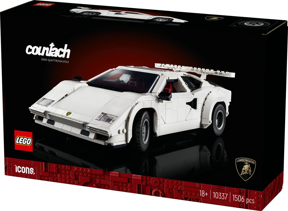 LEGO - Icons - Lamborghini Countach 5000 Quattrovalvole (10337.) LEGO
