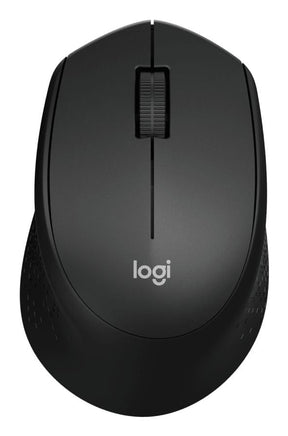 Logitech - M330 Mouse USB Optical Black Wireless Logitech