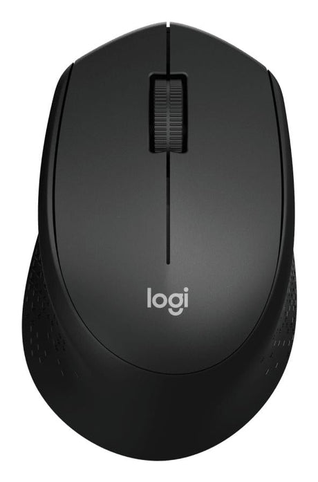 Logitech - M330 Mouse USB Optical Black Wireless