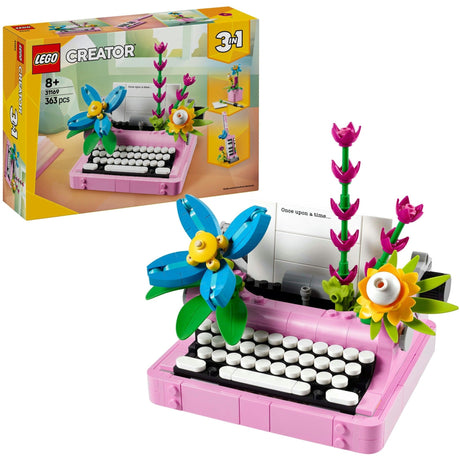 LEGO 31169 Creator 3-in-1 Typewriter with Flowers