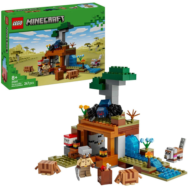 LEGO 21269 Minecraft Bältdjursgruvexpeditionen