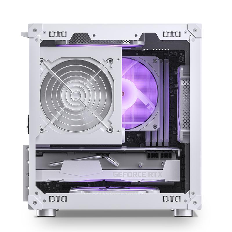 Jonsbo C6 Micro-ATX Case - White Dongguan Sibositong Industrial Co., Ltd. (Jonsbo)