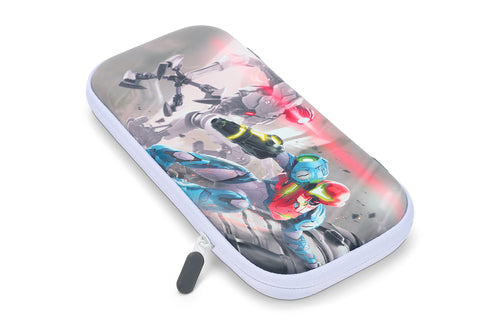 PowerA Slim Case Metroid Dread Nintendo Switch – Etui set skråt