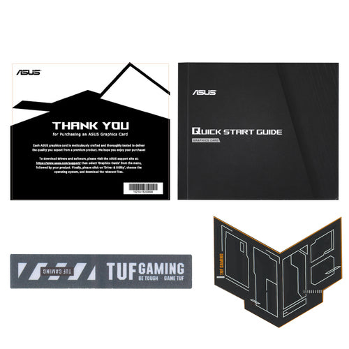 ASUS TUF Gaming TUF-RX9060XT-O16G-GAMING – adskilte dele eller tilbehør