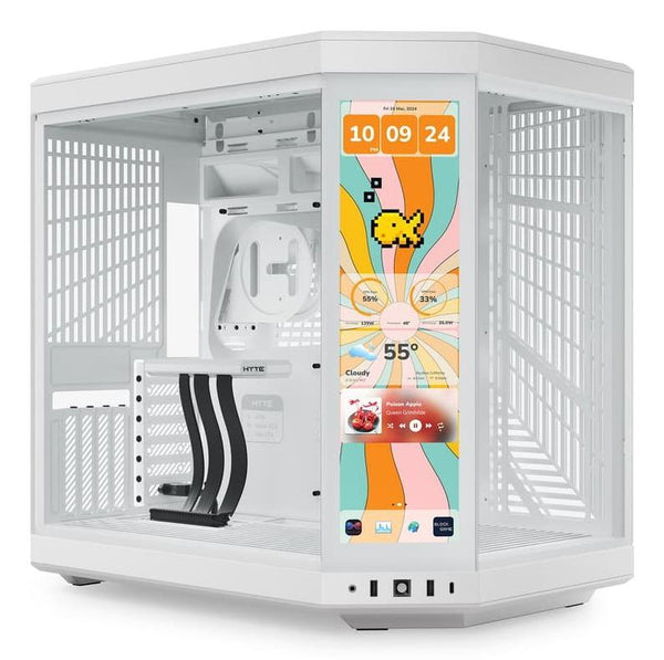 HYTE Y70 TOUCH INFINITE CASE, 14.9 [SNOW WHITE]