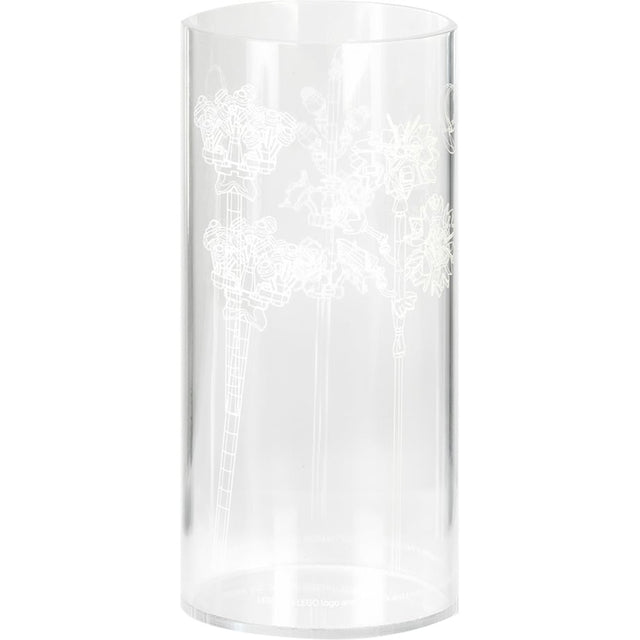 Room Copenhagen LEGO Cylinder Vase Wild Flower (transparent) Room Copenhagen