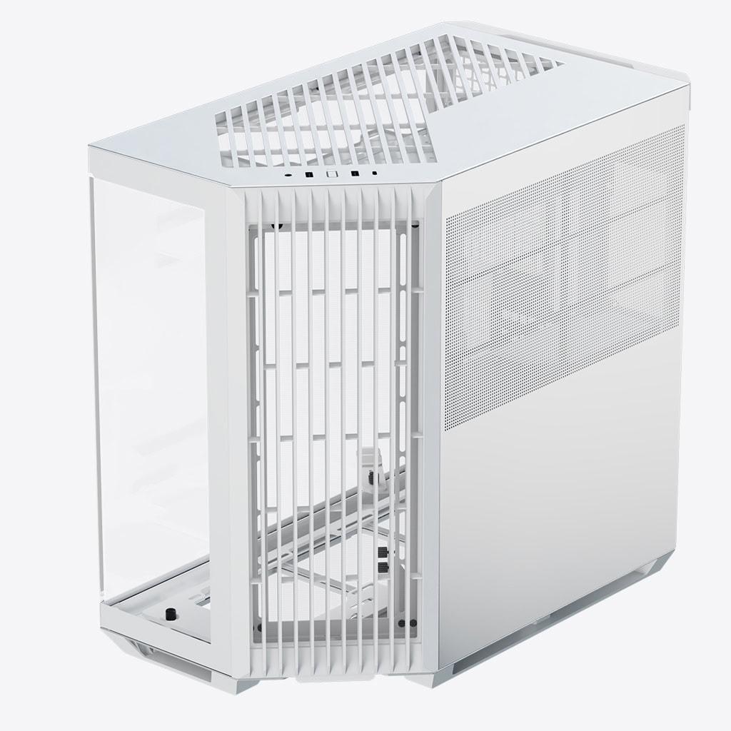 APNX V1, Midi-Tower, ATX, Tempered Glass - white Aerocool Advanced Technologies Co., LTD (APNX)