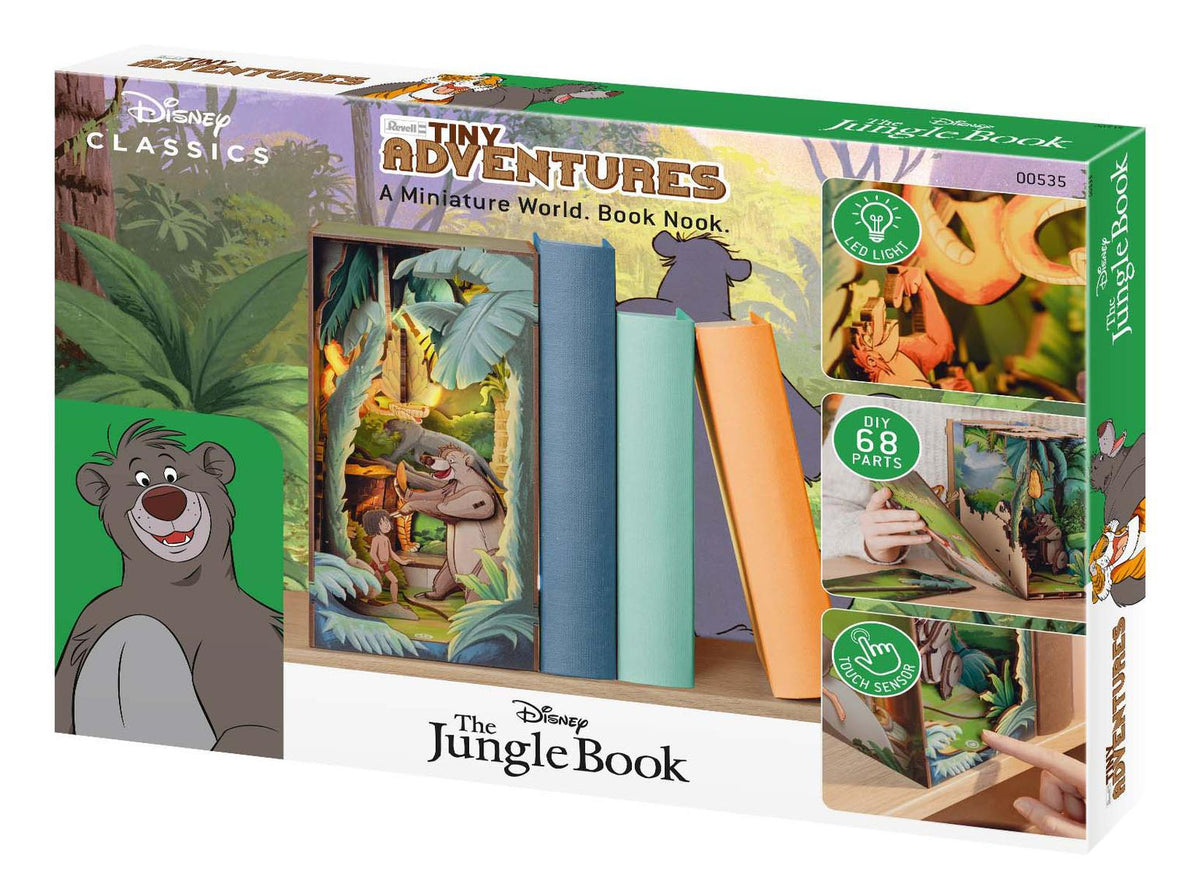Revell Tiny Adventures Disney Junglebogen – Book Nook – produktbillede 6