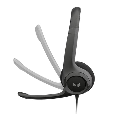 Logitech - H390 USB Headset black
