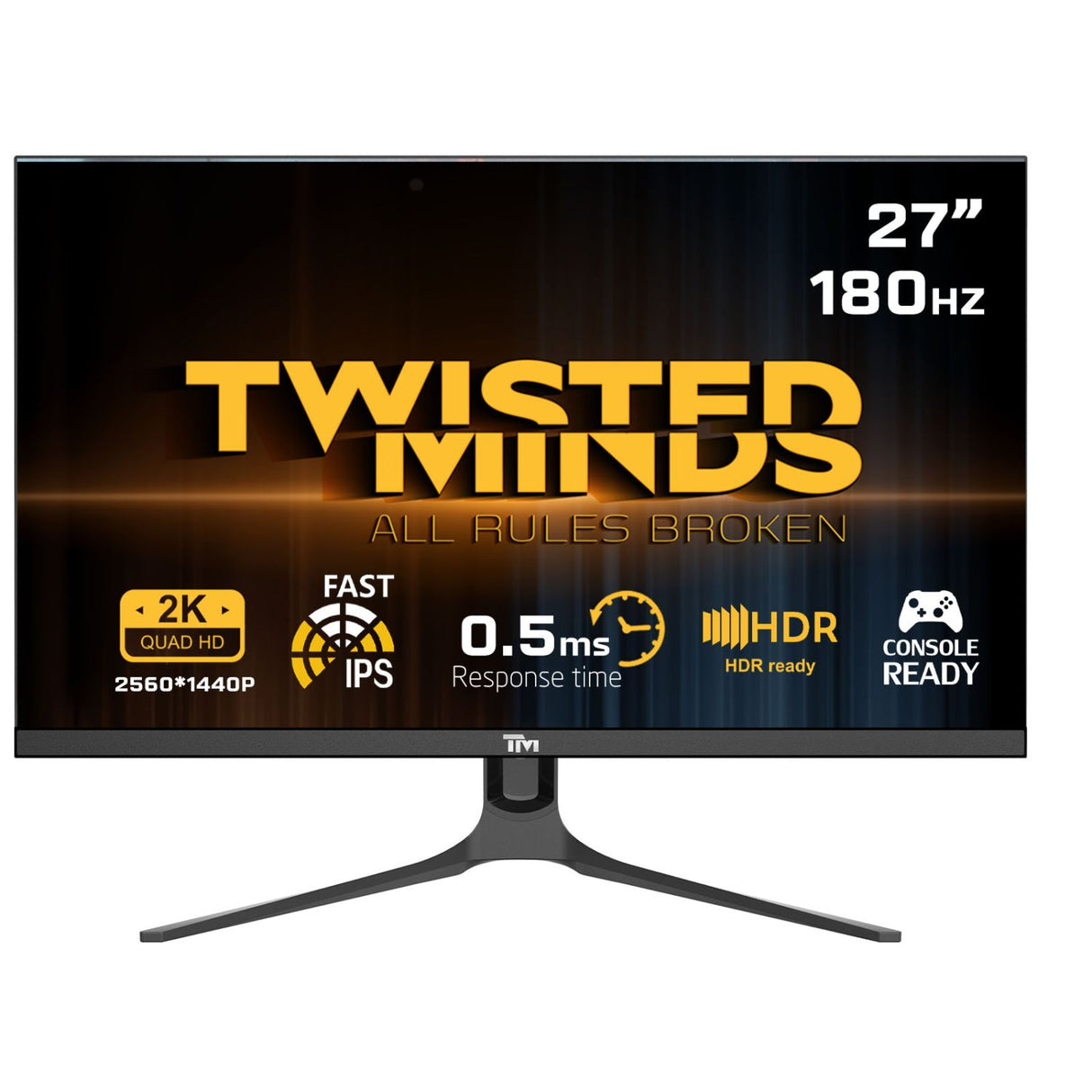 TWISTED MINDS BLAZE SERIES FLAT 27" QHD - 180HZ