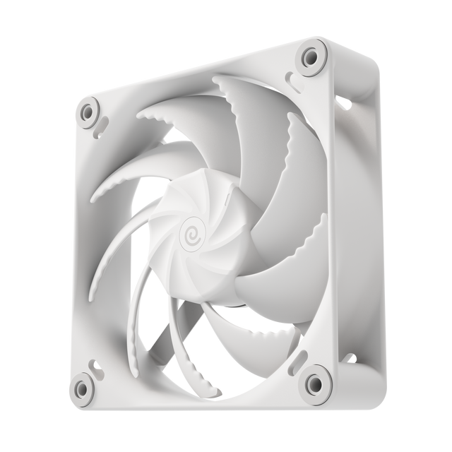 HAVN H12 – Hvid 120 mm performance blæser med høj luftgennemstrømning HAVN