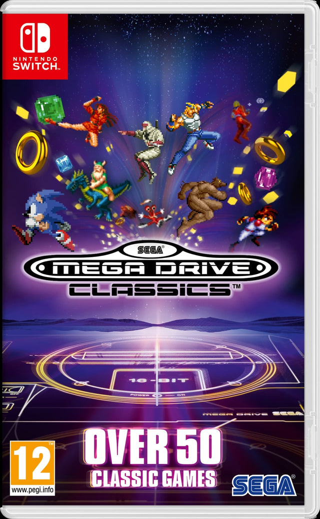 SEGA Mega Drive Classics Nintendo Switch – Omslag