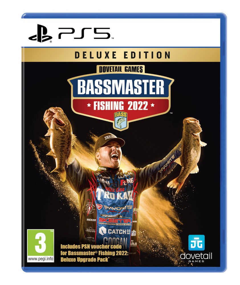 Bassmaster Fishing Deluxe 2022 – PlayStation 5 – spilomslag