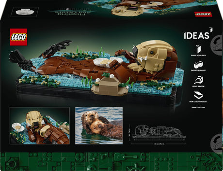 LEGO Ideas 21366 Flydende Havoddere – emballagens bagside