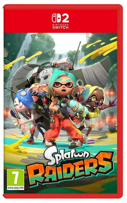 Splatoon Raiders – Nintendo Switch 2-emballage