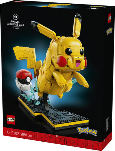 LEGO - Pokémon - Pikachu and Poké Ball (72152) Lego