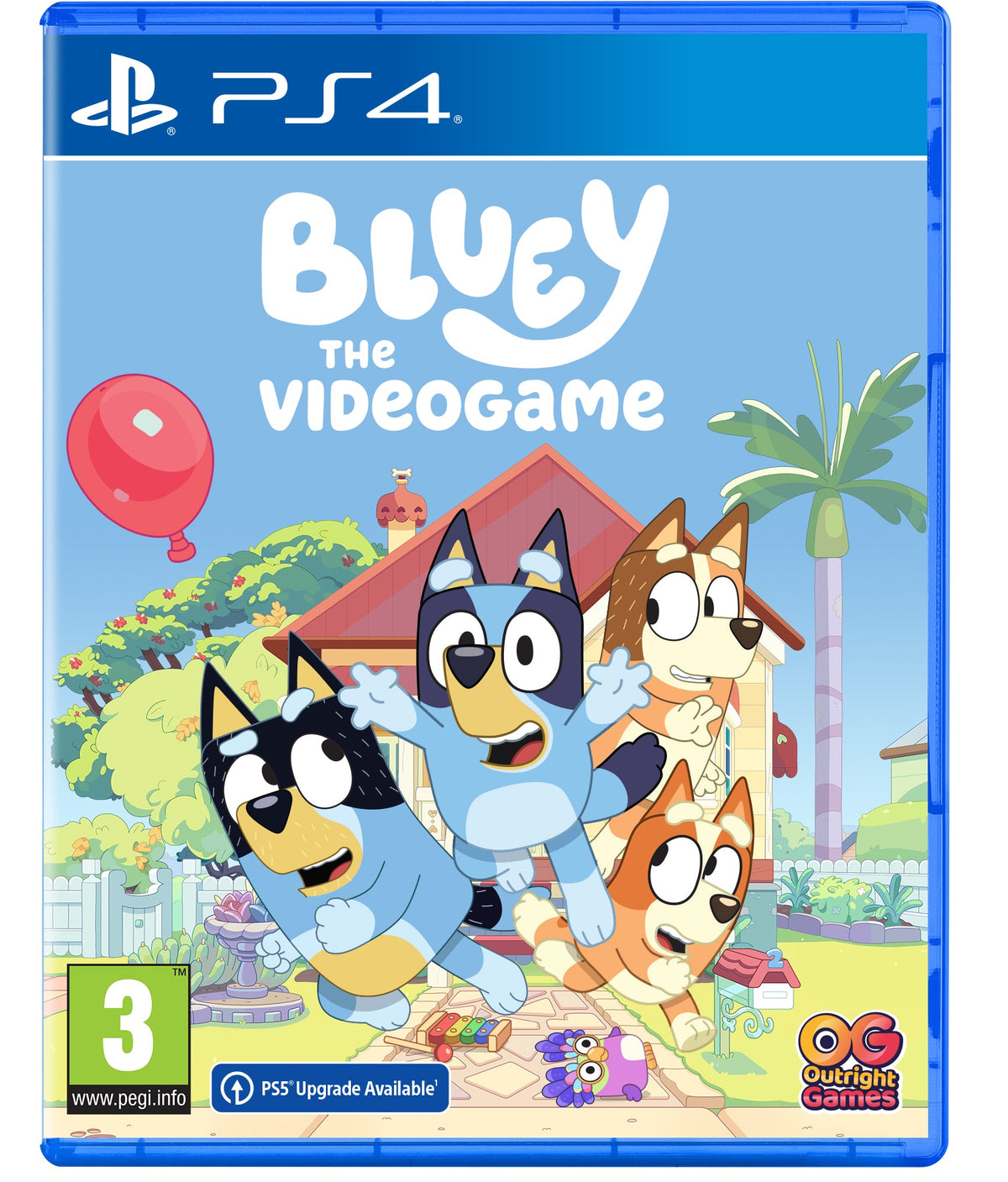 Bluey : The Videogame – PlayStation 4 – spilomslag