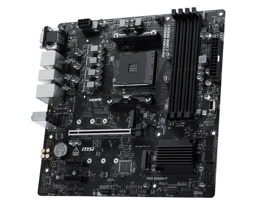 MSI PRO B550M-P – AM4 bundkort