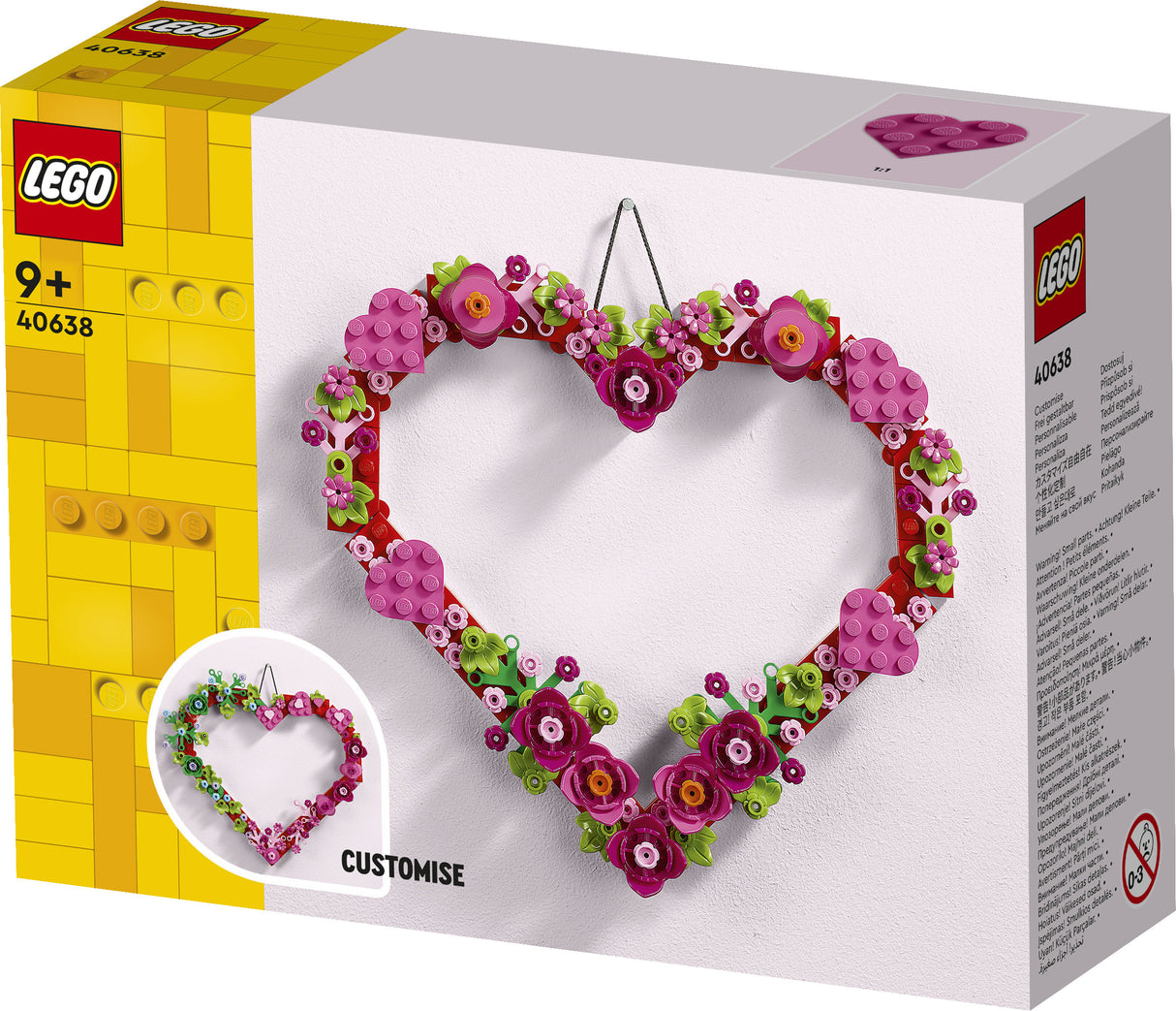 LEGO - Heart Ornament (40638) LEGO