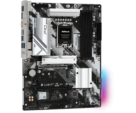 ASRock B760 PRO RS/D4 WIFI - Bundkort - LGA1700 sokkel - USB 3.2 Gen 1 - onboard grafik (CPU påkrævet) ASRock