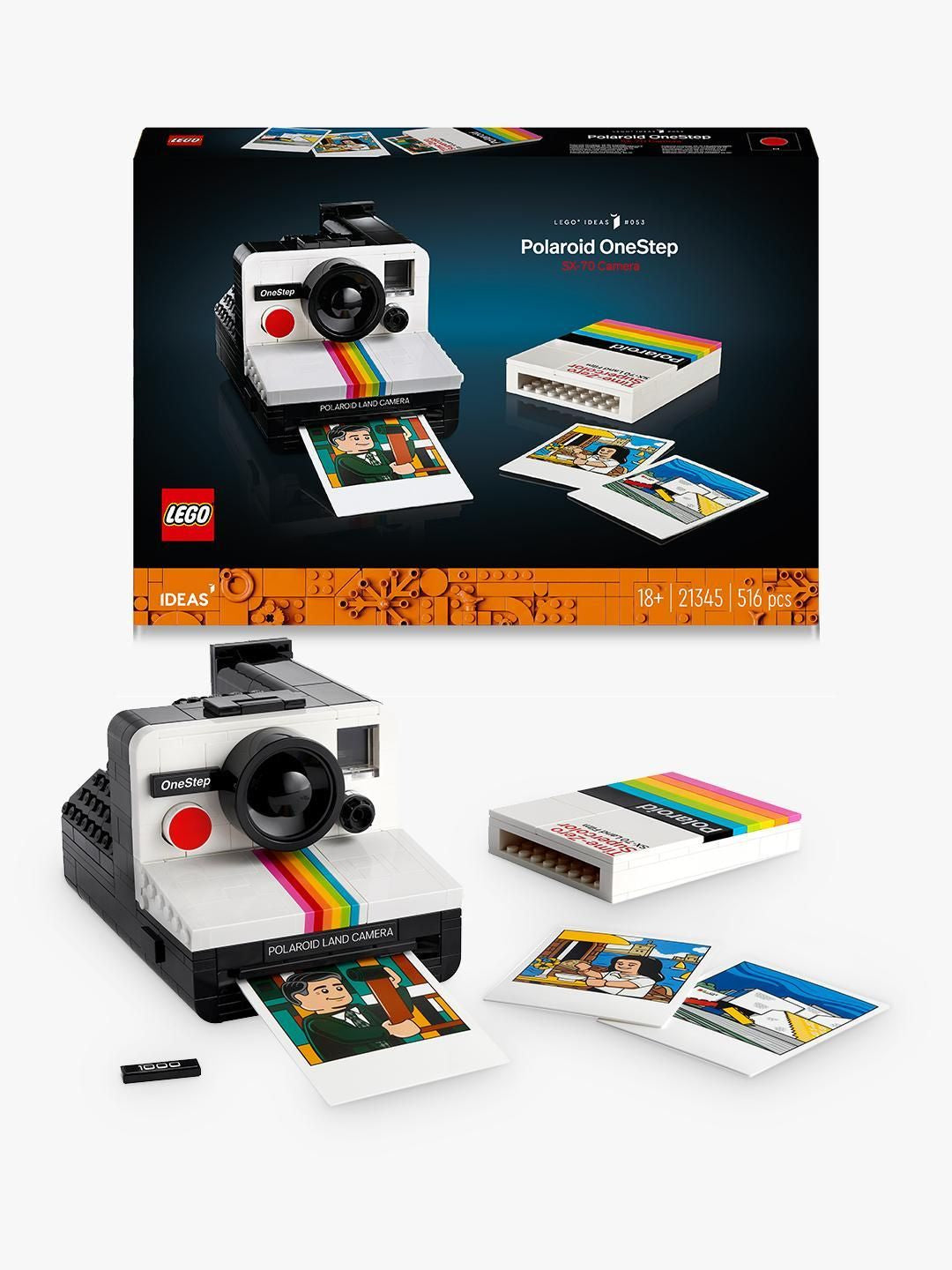 LEGO Ideas - Polaroid OneStep SX-70 Camera (21345) LEGO