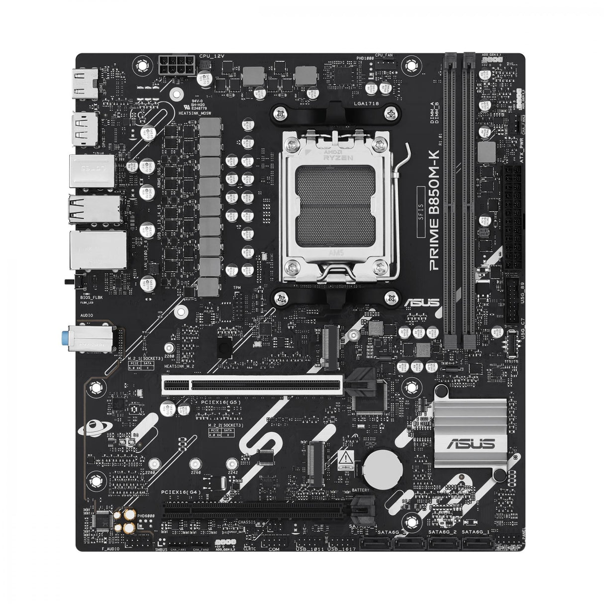 ASUS PRIME B850M-K (mATX, B850, AM5, DDR5) ASUS