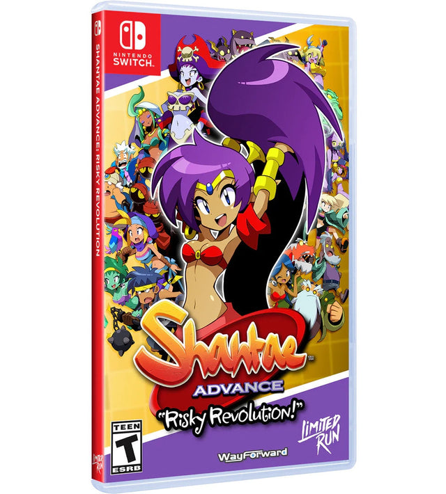 Shantae Advance: Risky Revolution (Limited Run) (Import) – Nintendo Switch – forside