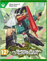 Bomb Rush Cyberfunk Xbox-cover med grøn kant og graffitiillustration