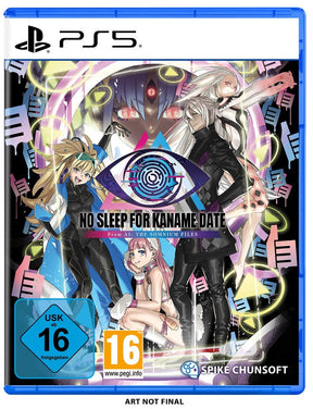No Sleep For Kaname Date From AI The Somnium Files – PlayStation 5 – spilomslag