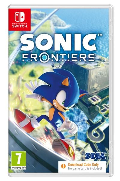 Sonic Frontiers (Code in Box) – emballage