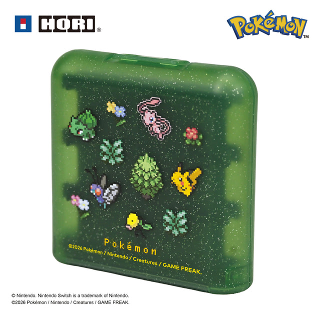 HORI - 24-Game Card Case - Pokémon Pixel Green - Nintendo Switch 2