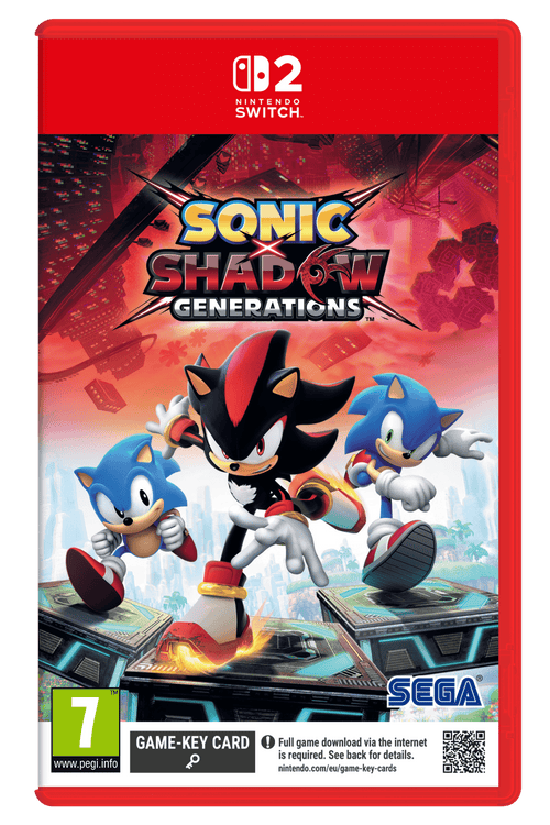 Sonic X Shadow Generations Switch 2 Game-Key Card – Switch 2 Game-Key Card-omslag