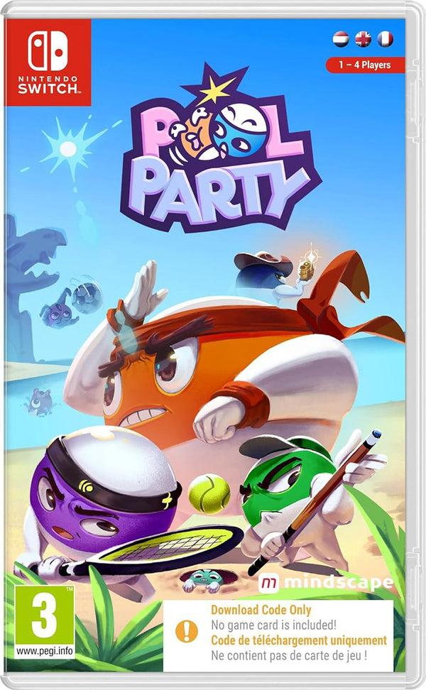 Pool Party – Code in Box – Nintendo Switch