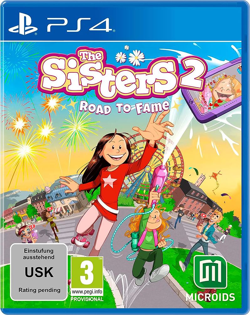 The Sisters 2: Road to Fame – PlayStation 4 – spilomslag