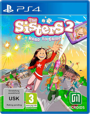 The Sisters 2: Road to Fame – PlayStation 4 – spilomslag