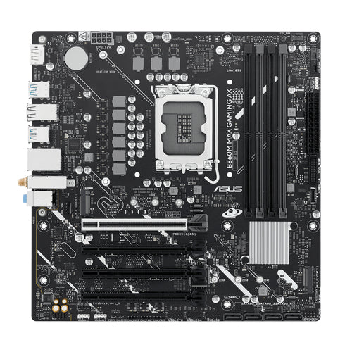 ASUS B860M MAX GAMING AX – micro ATX LGA1851 bundkort