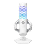 ASUS ROG CARNYX Professional Cardioid Condenser USB Gaming Microphone with RGB - Moonlight White ASUS