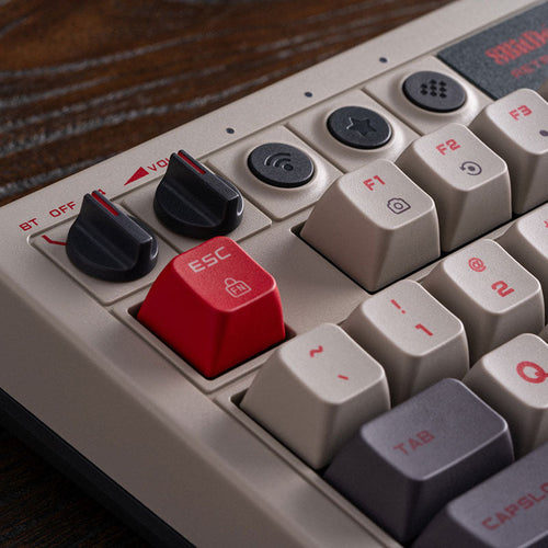 8BitDo Retro 108 Mechanical Keyboard N Edition – Drejeknapper