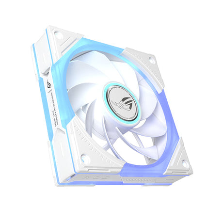 ASUS ROG Eurux GR120 ARGB Reverse – hvid 120 mm blæser, 1 stk. – produktbillede 1