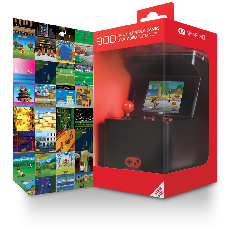 My Arcade Portable Retro Machine X 16-Bit Mini Arcade Cabinet (Includes 300 Built In Games)