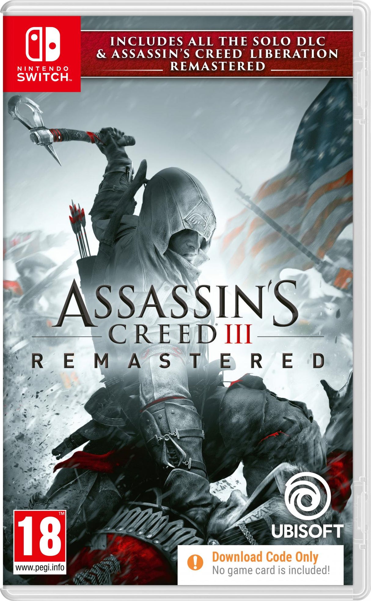 Assassin's Creed III Remastered (Code in a Box) Ubisoft