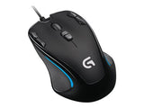 Logitech G300S Optisk Kabling Sort