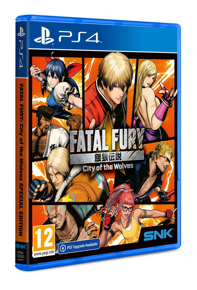 Fatal Fury City of Wolves (Special Edition) – PlayStation 4 – spilomslag