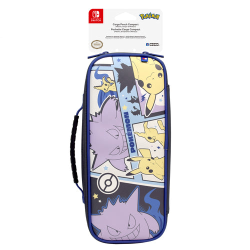 HORI Cargo Pouch Compact - Pikachu, Gengar & Mimikyu HORI