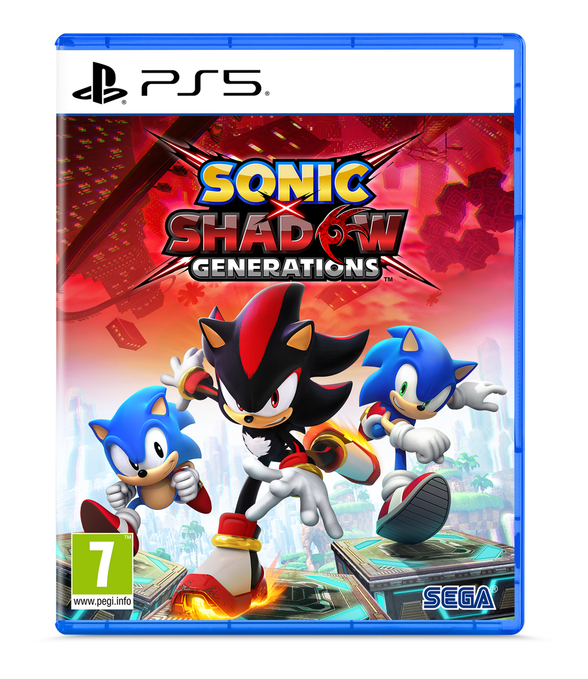 Sonic X Shadow Generations - PS5 - omslag