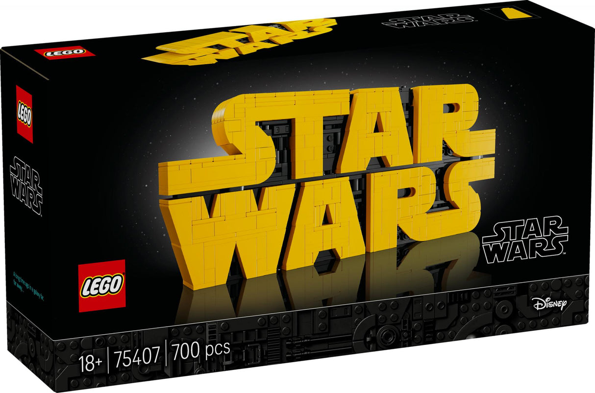 LEGO 75407 Star Wars Logo made of LEGO bricks LEGO