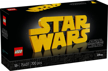 LEGO 75407 Star Wars Logo made of LEGO bricks