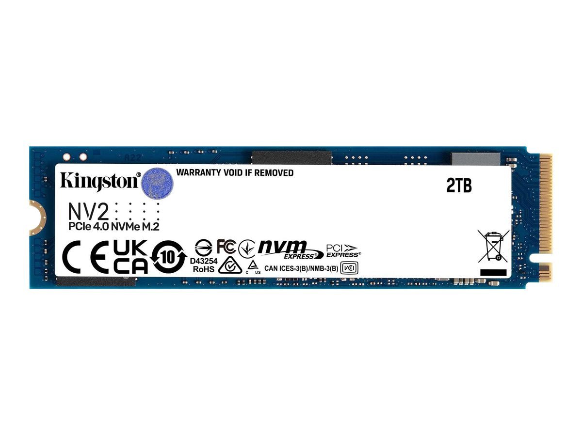 2 TB SSD Kingston NV2 M.2 2280 PCIe 4.0 NVMe [R3500/W2800] Kingston