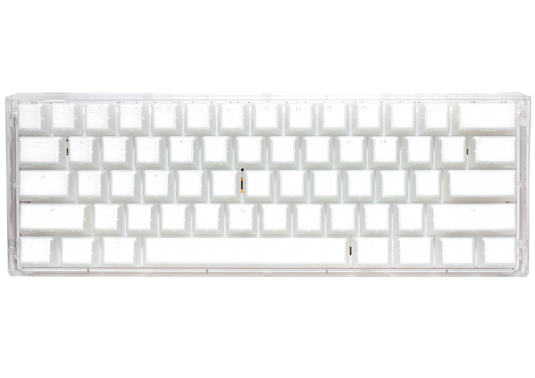 Ducky One 3 - Aura White Nordic - Mini 60% - Körsbärsblå - RGB