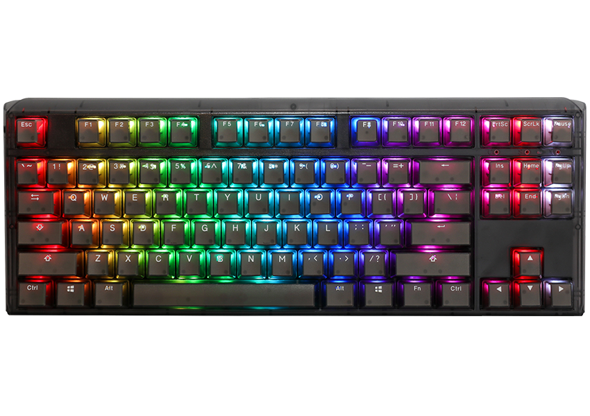 Ducky One 3 - Aura Black Nordic - TKL - Cherry Red - RGB